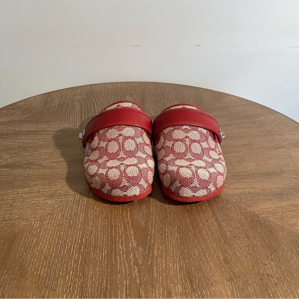 COACH- Blake Clog In Signature Textile Jacquard - Picture 7 of 7